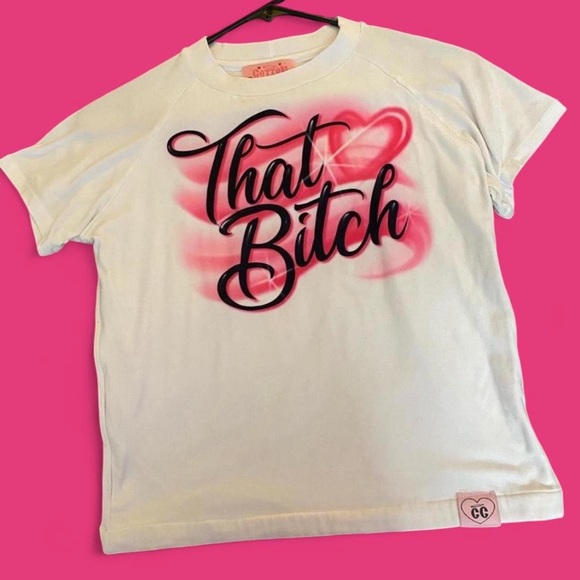 Dolls Kill Tops - y2k fitted baby tee